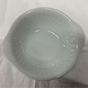 Noritake China Snowden small  White lugged cereal Bowl set of 5